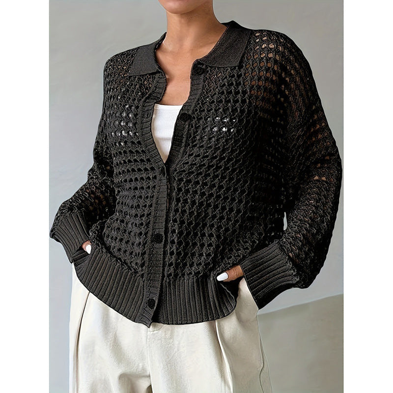 Women’s Plus Size Knit Cardigan FitiqueFit