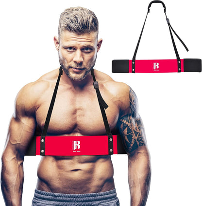 Weight Lifting Arm Blaster for Biceps & Triceps Heavy Duty Bicep Blaster for Barbell and Dumbell Curl Portable Bicep Curl Support Isolator for Muscle Gains Premium Biceps Workout Equipment