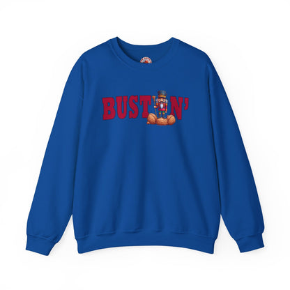 Bustin' Nuts Crewneck Sweatshirt The Devil's Pickle