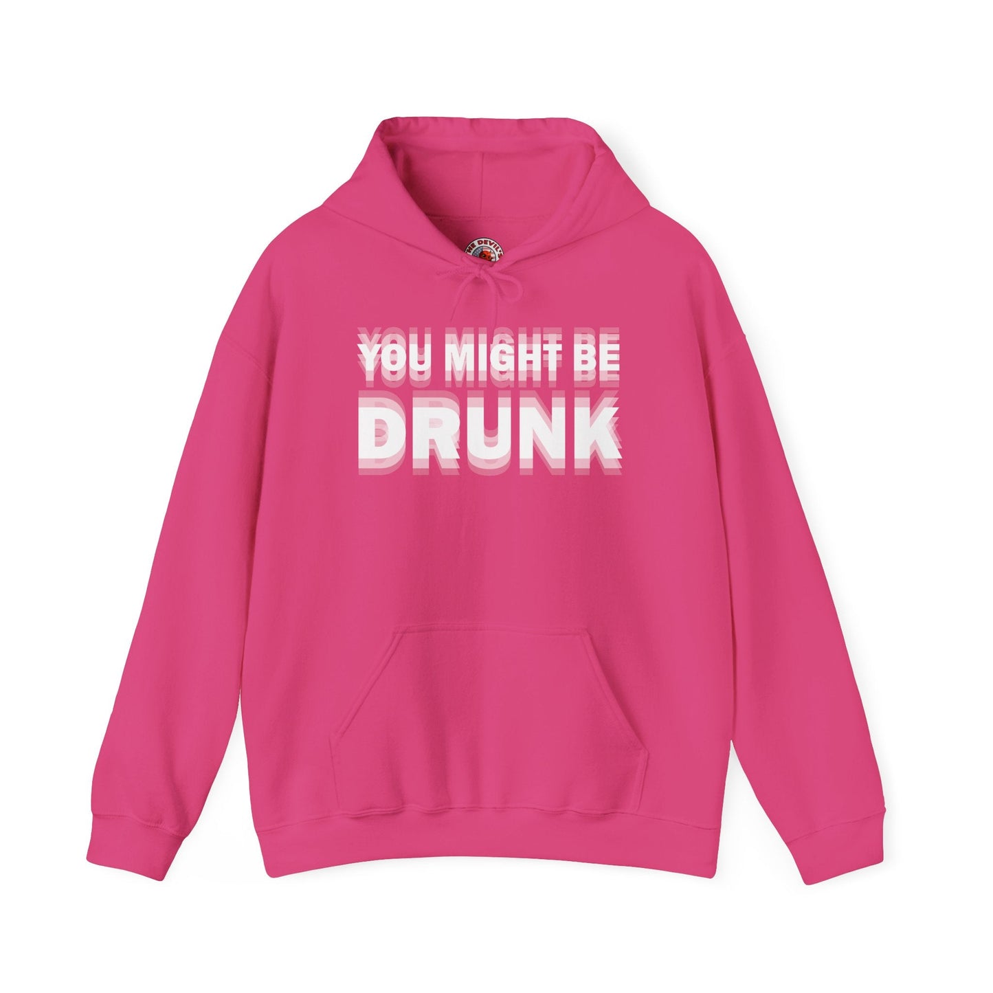 You Might Be Drunk Hooded Sweatshirt The Devil's Pickle