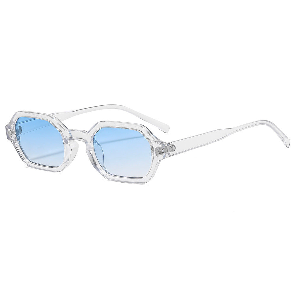 Polygonal Small-Frame Sunglasses – Hexagonal Unisex UV Protection FitiqueFit