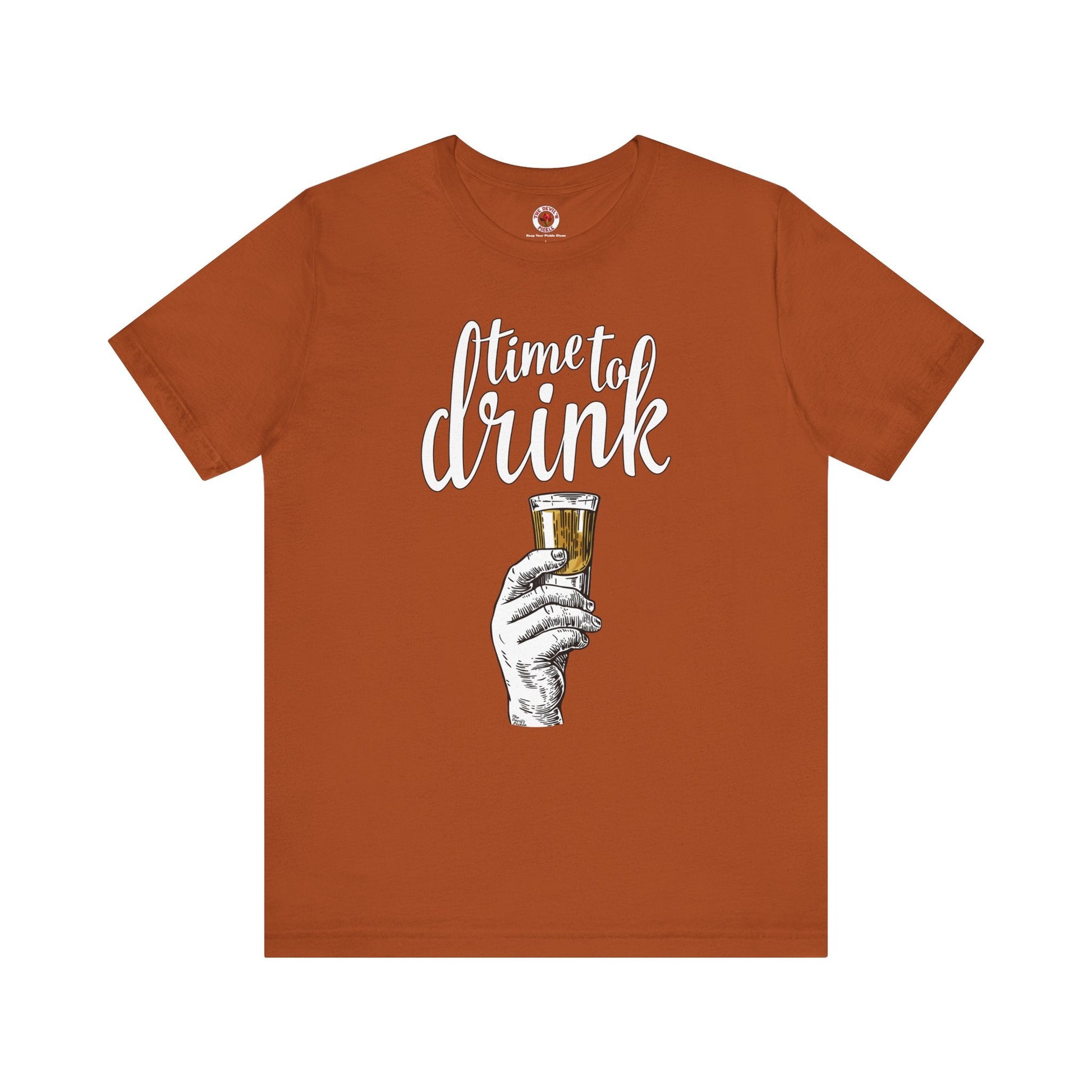 Time To Drink T-Shirt The Devil's Pickle