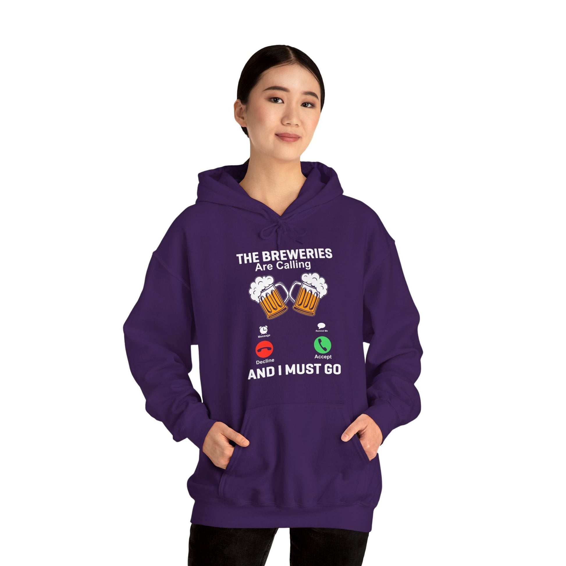 The Breweries Are Calling Hooded Sweatshirt The Devil's Pickle