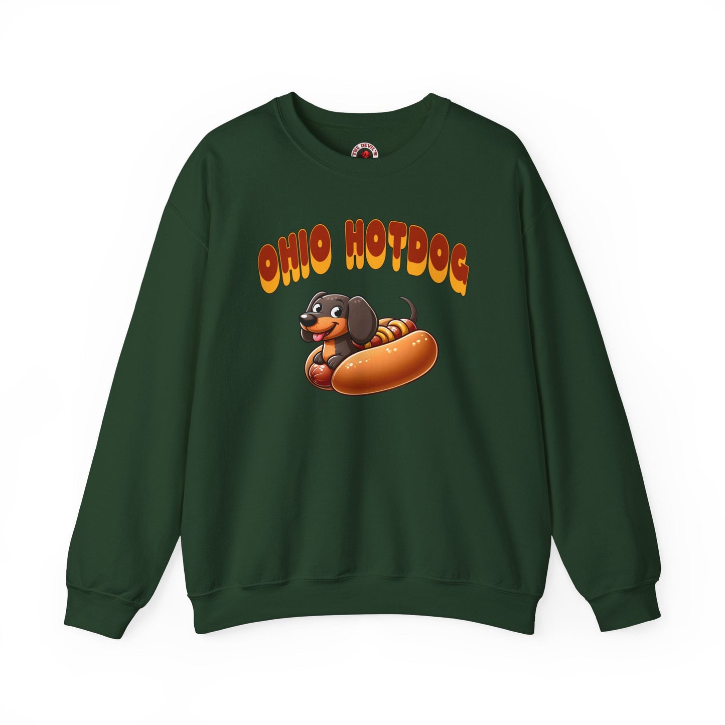 Ohio Hotdog Crewneck Sweatshirt The Devil's Pickle