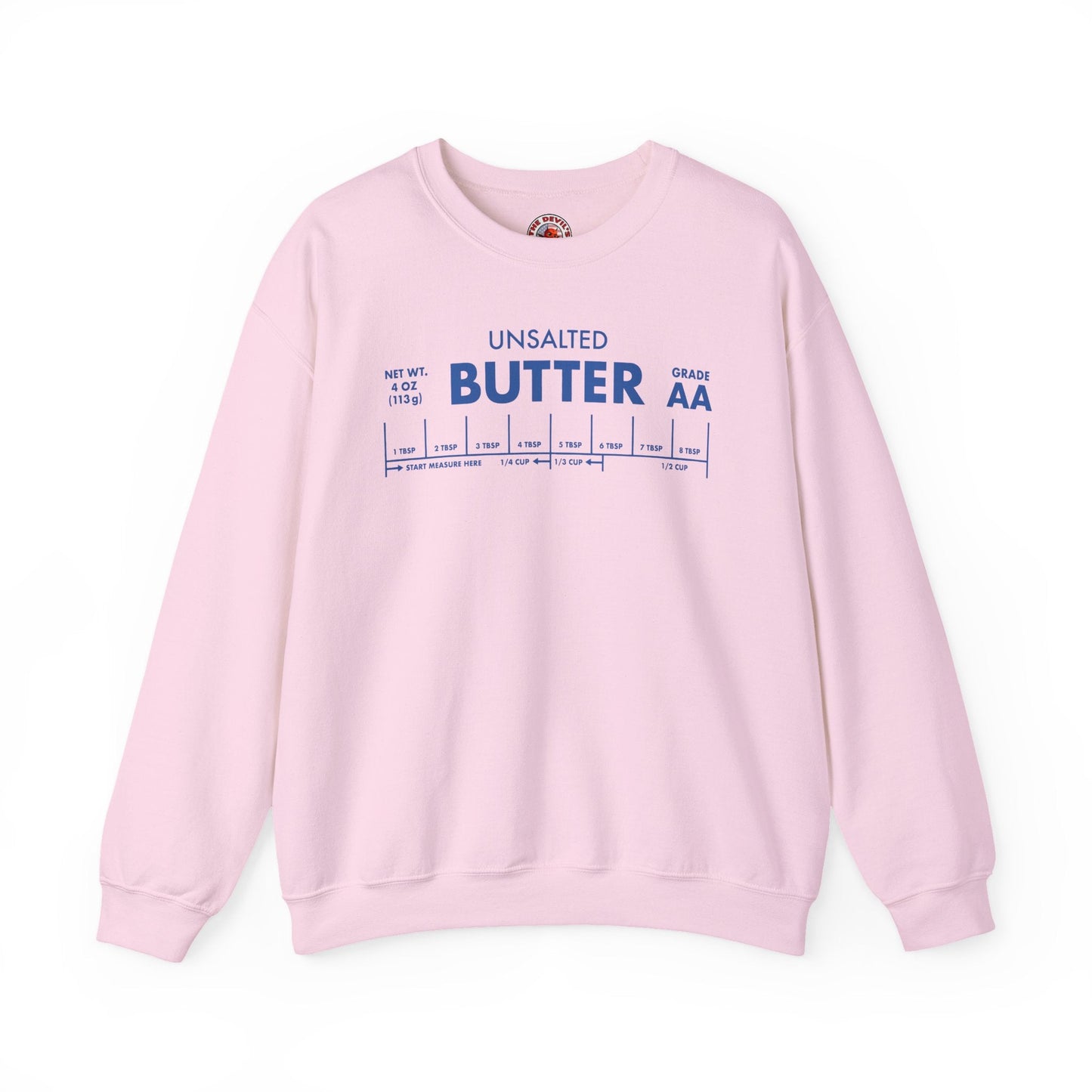 Unsalted Butter Crewneck Sweatshirt The Devil's Pickle