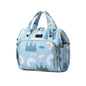 SONARIN Multifunctional Diaper Bag BackpackLightweight Waterproof Travel Nappy Changing Tote Bag Mommy Bag Shoulder Bag(Blue) New Era Fashion LLc
