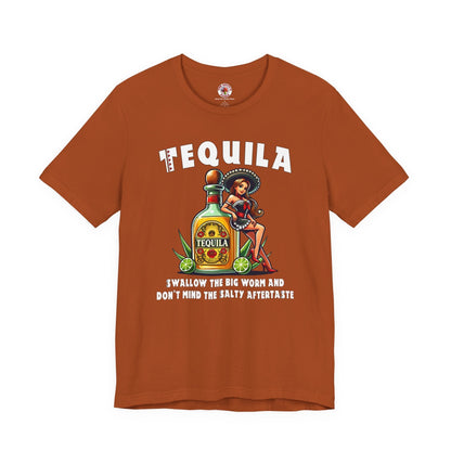 Tequila Swallow The Big Worm T-Shirt The Devil's Pickle