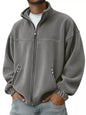 Men's Full Size Zip Up Long Sleeve Outerwear Plus Size New Era Fashion LLc