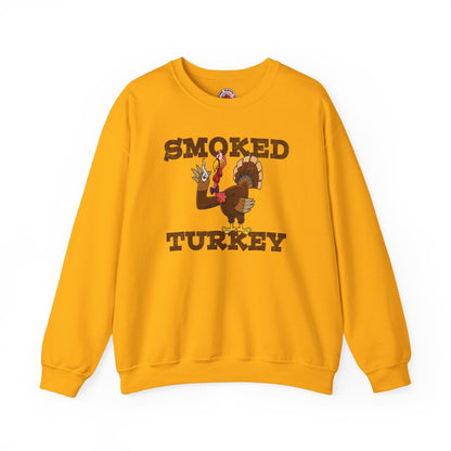 Smoked Turkey Crewneck Sweatshirt The Devil's Pickle