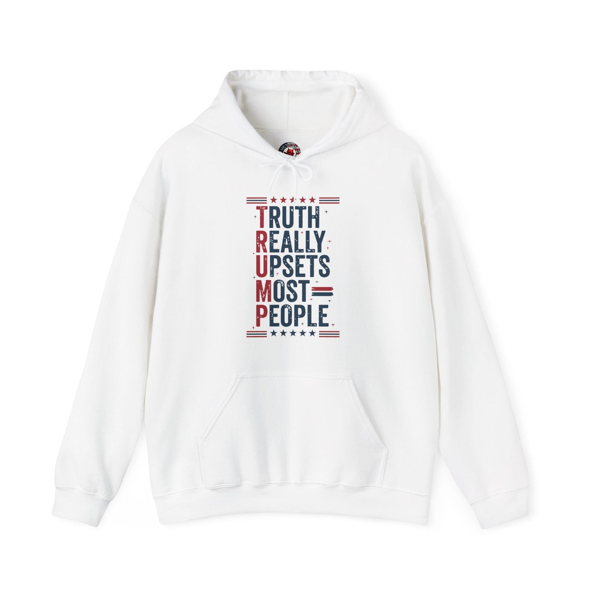 Truth Really Upsets Most People Hooded Sweatshirt The Devil's Pickle
