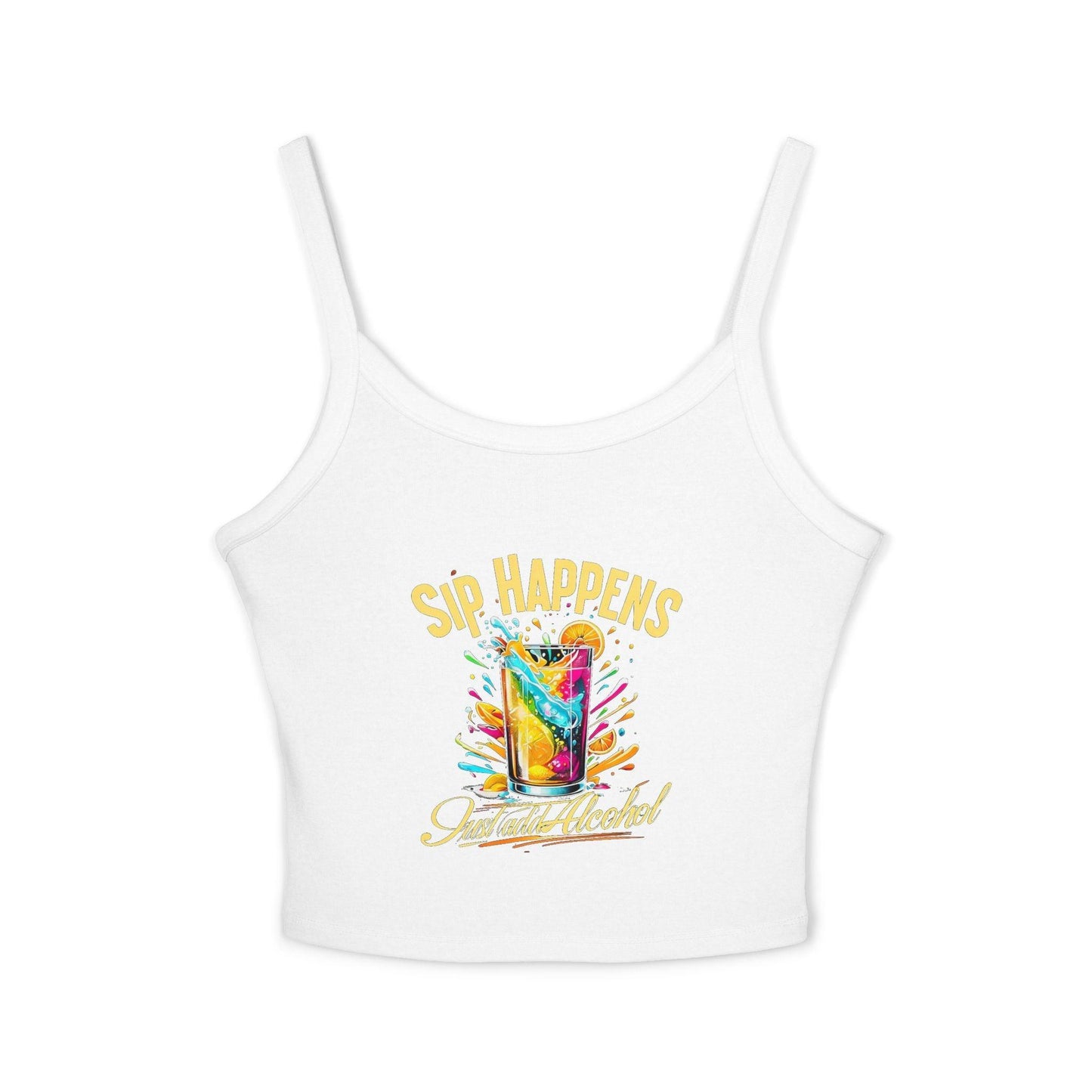 Playful & Stylish Womens Spaghetti Strap Tank Top Country in My Heart