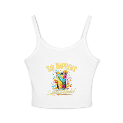 Playful & Stylish Womens Spaghetti Strap Tank Top Country in My Heart