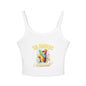 Playful & Stylish Womens Spaghetti Strap Tank Top Country in My Heart
