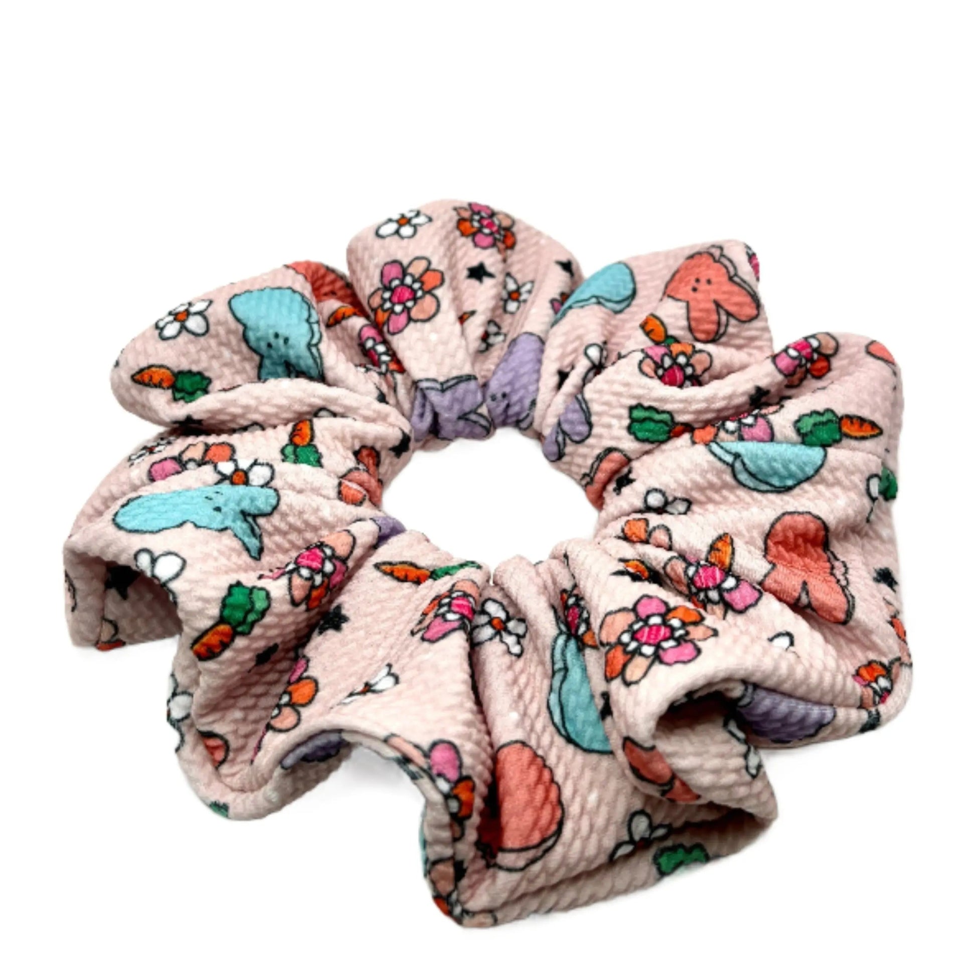 Peep & Floral Spring Bullet Scrunchie Enchanted Scrunch