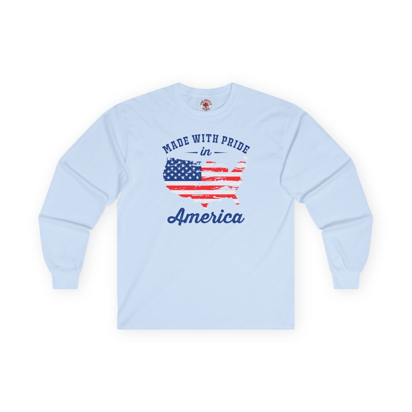 Made With Pride In America Long Sleeve Tee The Devil's Pickle