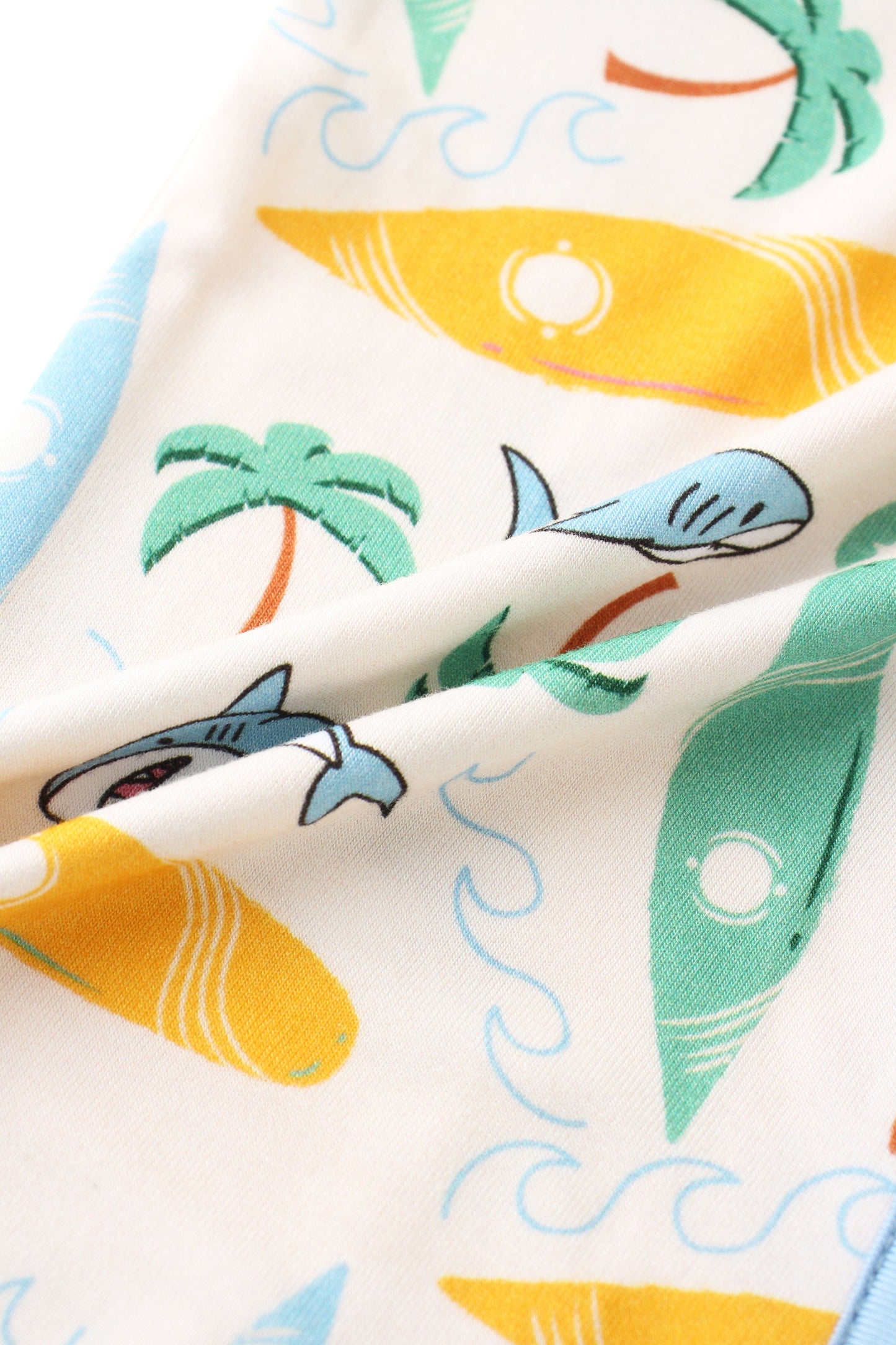Posh TOT Surf's Up Bamboo Baby Convertible Zippy Romper  CINCO DE MAYO PROMO - FINAL SALE Charlies Project Kids