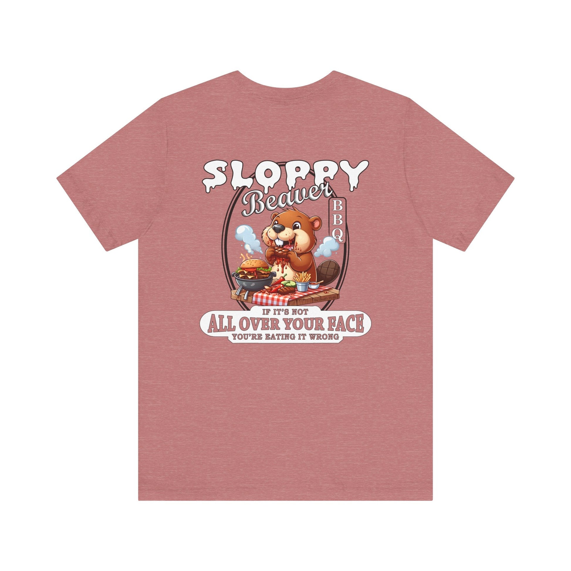 Sloppy Beaver BBQ Back T-Shirt The Devil's Pickle
