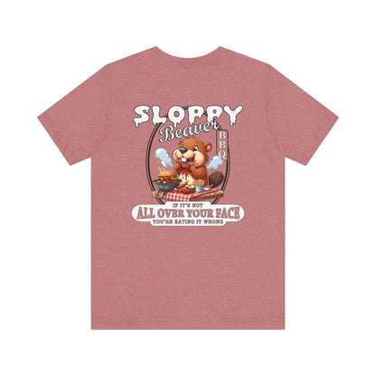 Sloppy Beaver BBQ Back T-Shirt The Devil's Pickle