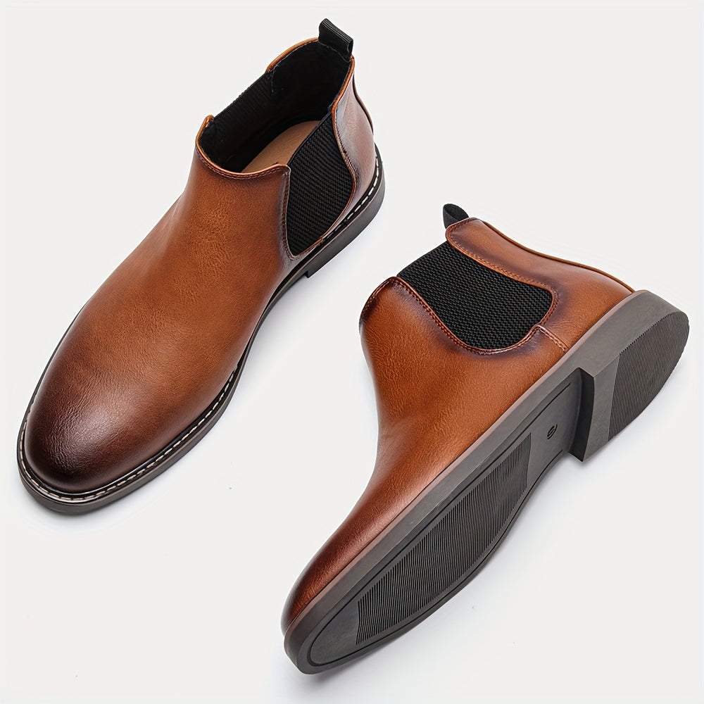Men'S Chelsea Boots Available in Sizes 40-46, Classic Style Ankle Boots for Casual Wear #KD5232 NovaCart