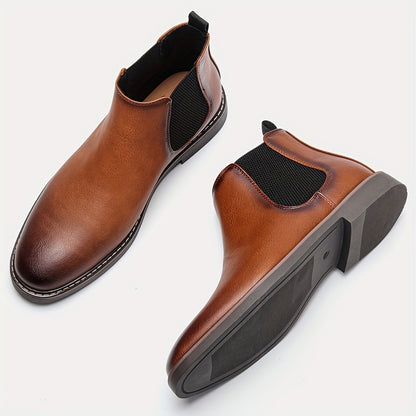 Men'S Chelsea Boots Available in Sizes 40-46, Classic Style Ankle Boots for Casual Wear #KD5232 NovaCart