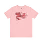 Red American Flag T-Shirt The Devil's Pickle