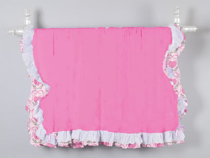 Dreamy Ruffle Blanket - Rosie Hearts and Ribbons Always In Bloom Clothing Co