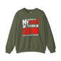 Looking At My Wife I Think Damn Crewneck Sweatshirt The Devil's Pickle