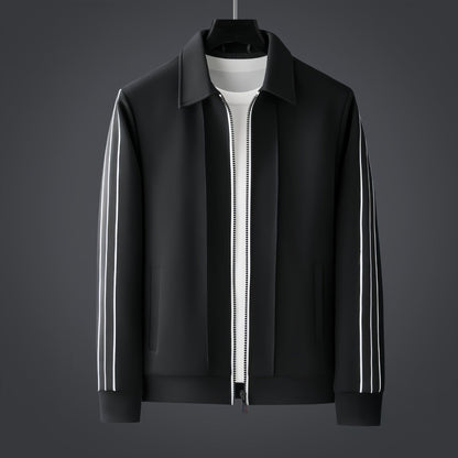 Casual Sports Men's Long-sleeved Cardigan Sweater Baggy Coat Grayceful LLC