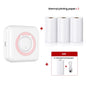 Compact and Colorful Mini Thermal Printer: Bluetooth Wireless Portable Pocket Label Maker for Stickers