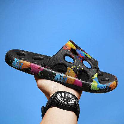 Plus Size Colorful Slippers See size chart under “more details” The Fashion Celestial