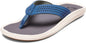 Ulele Men'S Beach Sandals, Water Resistant Flip Flops, Arch Support & Comfort Fit, Lightweight & Durable, Enhanced Grip & Traction
