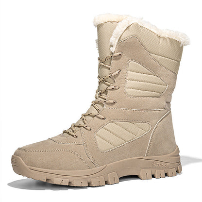 Women’s Winter Snow Boots – Fleece Lined Waterproof Cotton Boots FitiqueFit