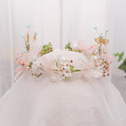 Bridal Accessories Flower Butterfly Bridal Headband Hairband Accessories Performance Headpiece NovaCart