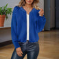 Women’s Jacquard Baseball-Collar Jacket FitiqueFit
