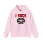 I Suck Hooded Sweatshirt The Devil's Pickle