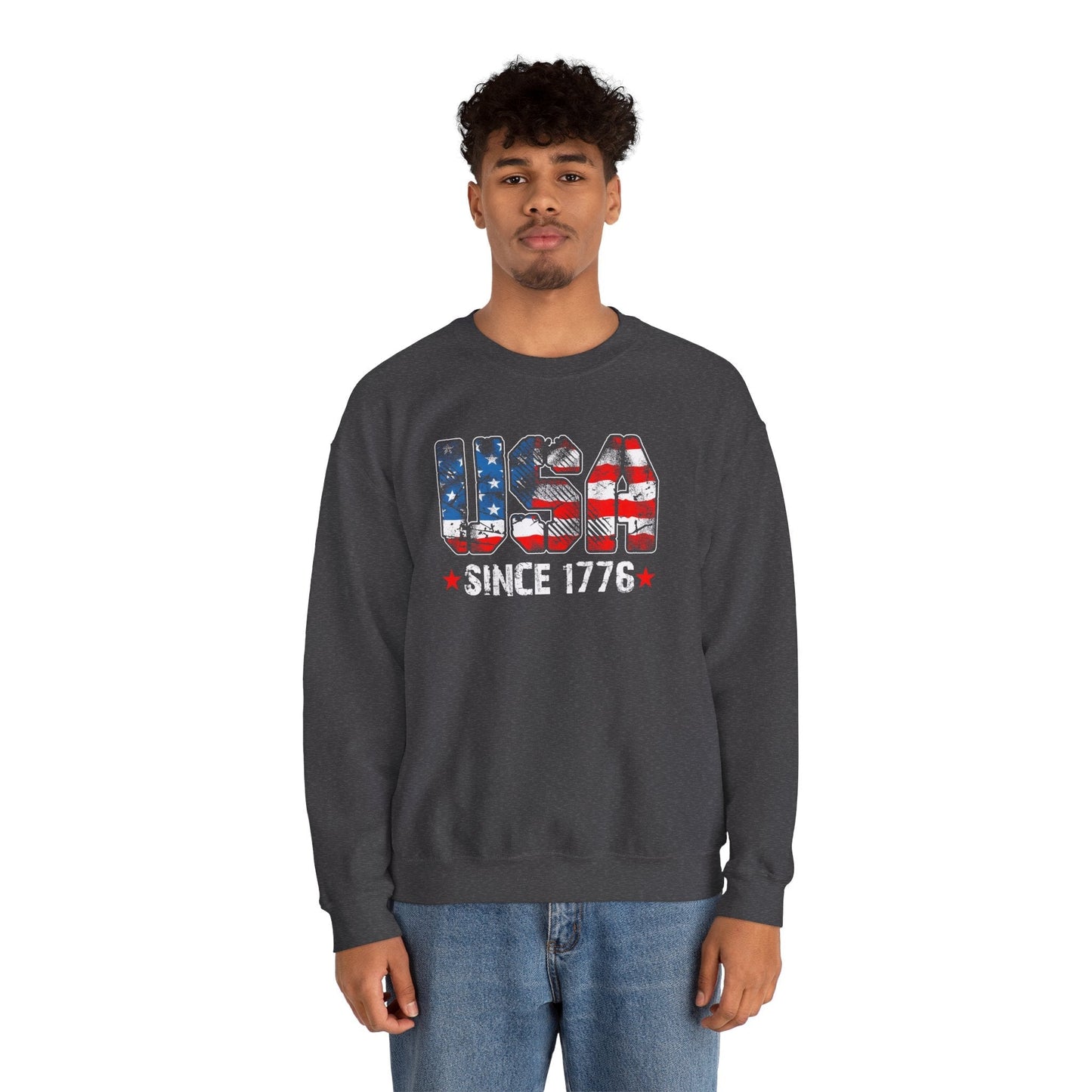 USA Since 1776 Crewneck Sweatshirt The Devil's Pickle