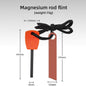 Camping set small mini flint waterproof ignition magnesium strip magnesium rod