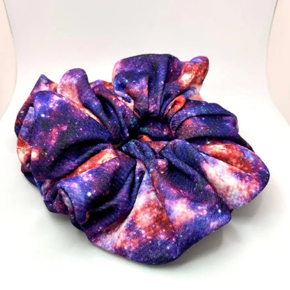 Purple Galaxy Bullet Scrunchie Enchanted Scrunch
