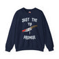 Just The Tip I Promise Crewneck Sweatshirt The Devil's Pickle
