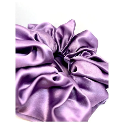 Dusty Purple Silk Scrunchie Enchanted Scrunch