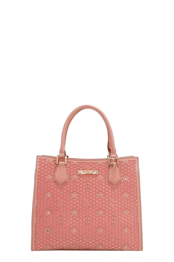 Nicole Lee USA Structured Tote Bag West2East Surf