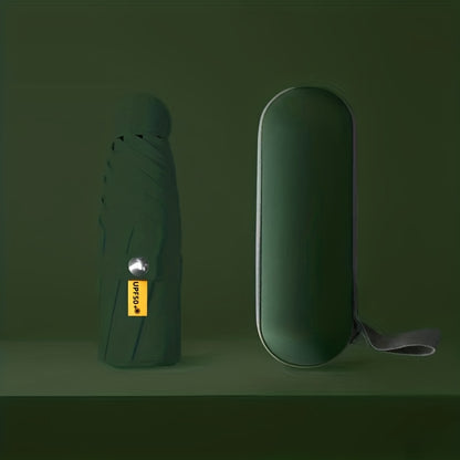 six-rib capsule umbrella, pocket umbrella NovaCart