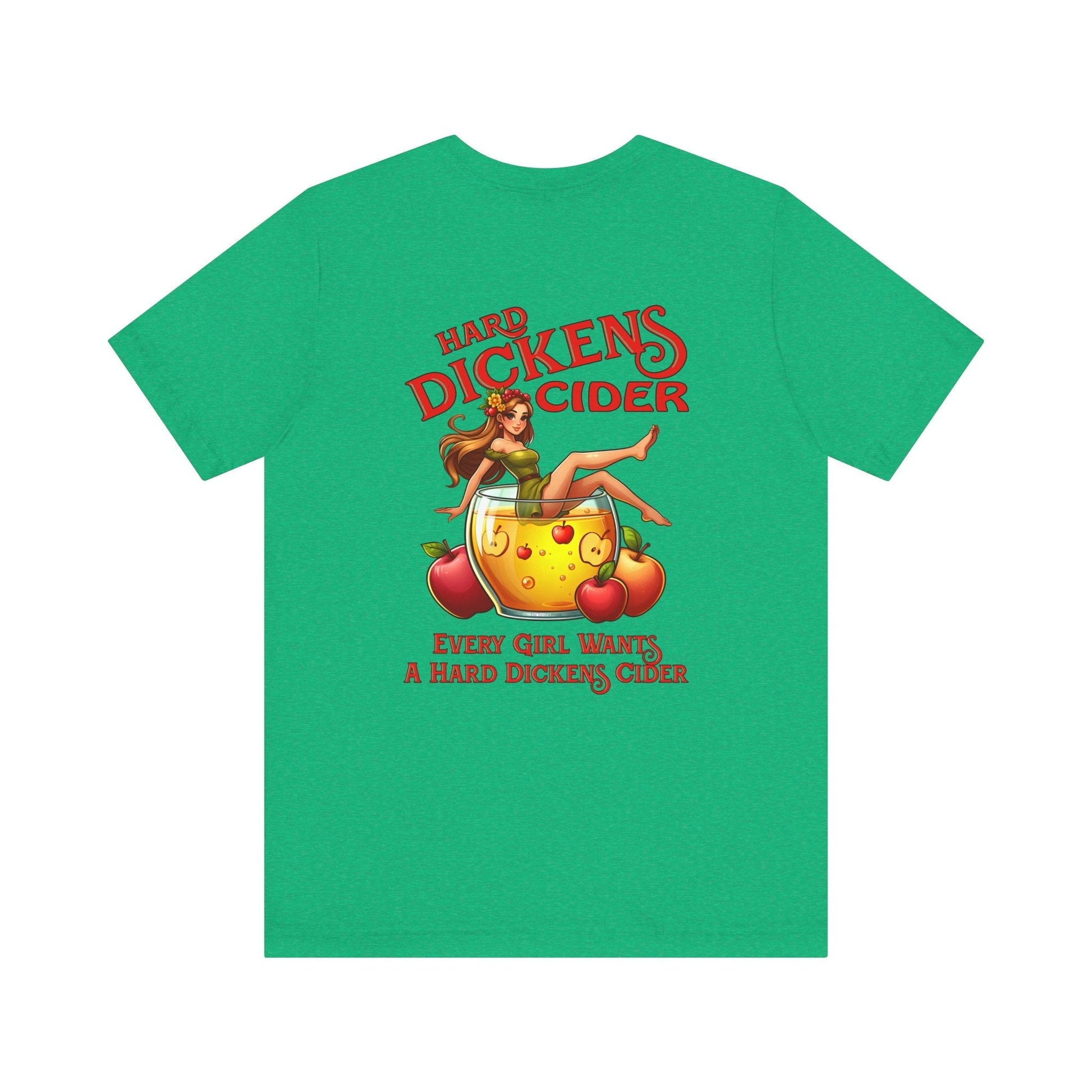 Hard Dickens Cider Front/Back T-Shirt The Devil's Pickle