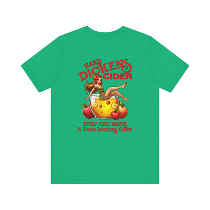 Hard Dickens Cider Front/Back T-Shirt The Devil's Pickle