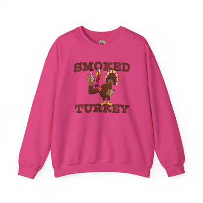 Smoked Turkey Crewneck Sweatshirt The Devil's Pickle