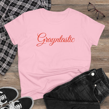 Women's Midweight Cotton Tee Grayceful LLC