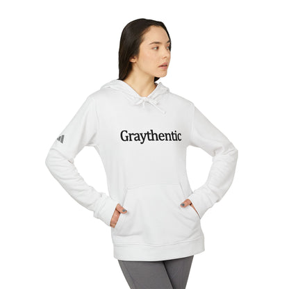 adidas Unisex Fleece Hoodie "Graythentic" Grayceful LLC
