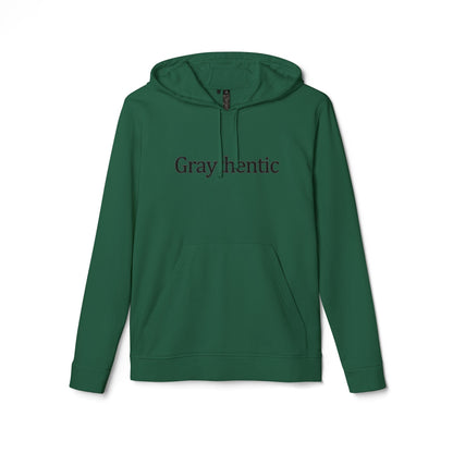 adidas Unisex Fleece Hoodie "Graythentic" Grayceful LLC