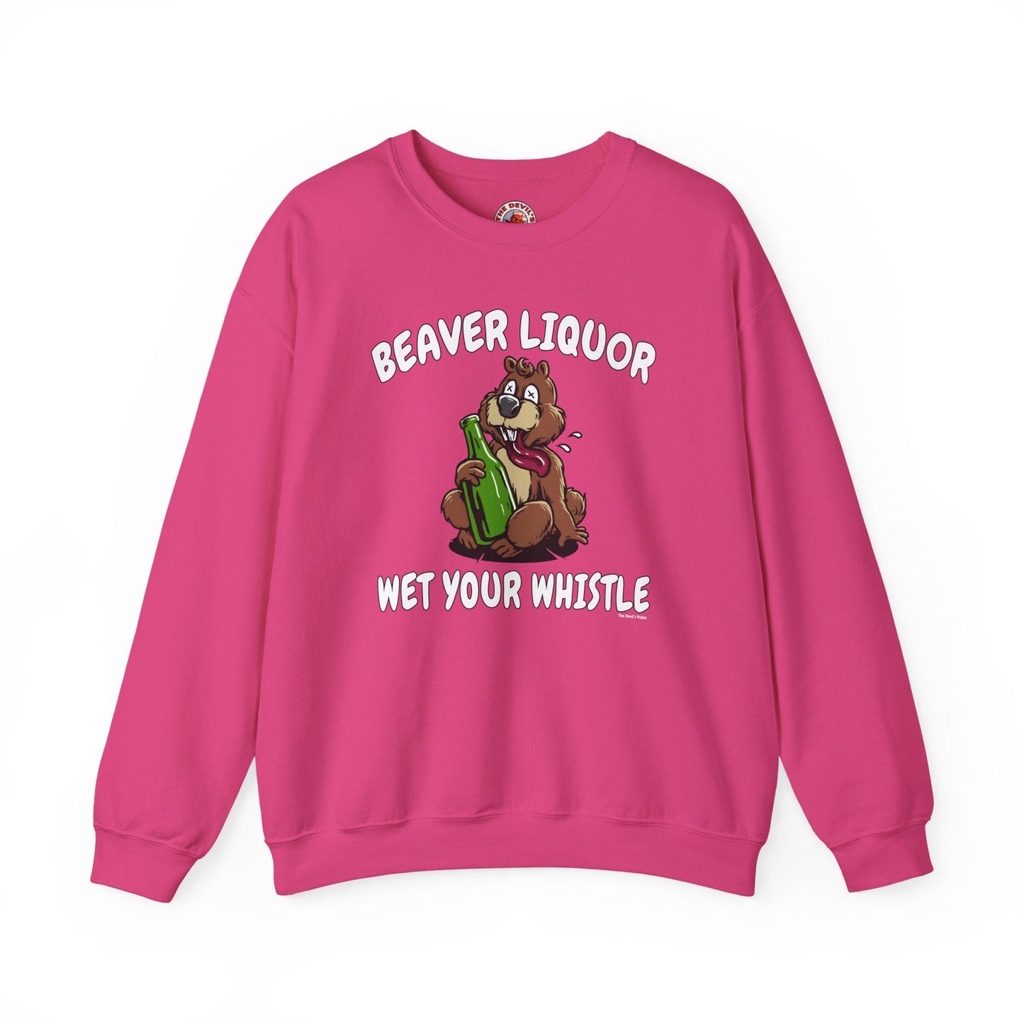 Beaver Liquor Crewneck Sweatshirt The Devil's Pickle