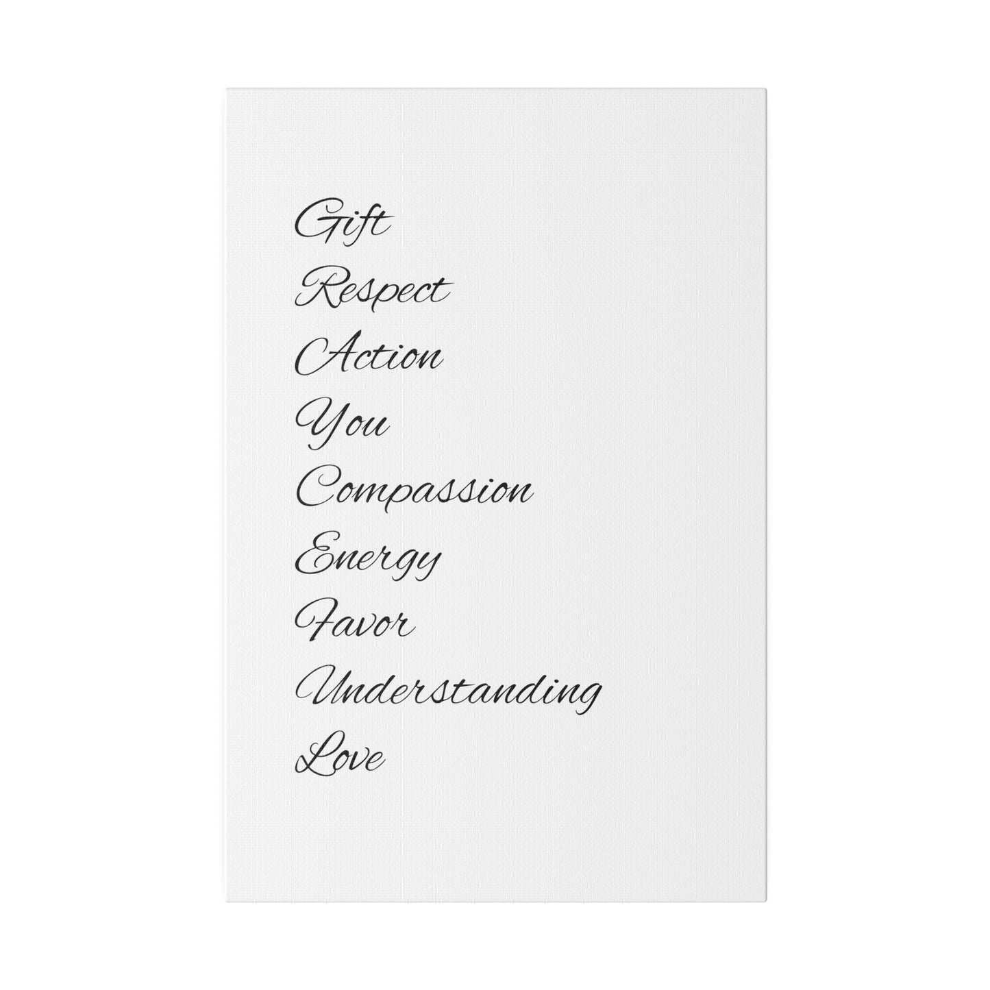 Matte Canvas, Stretched, 0.75" Grayceful LLC